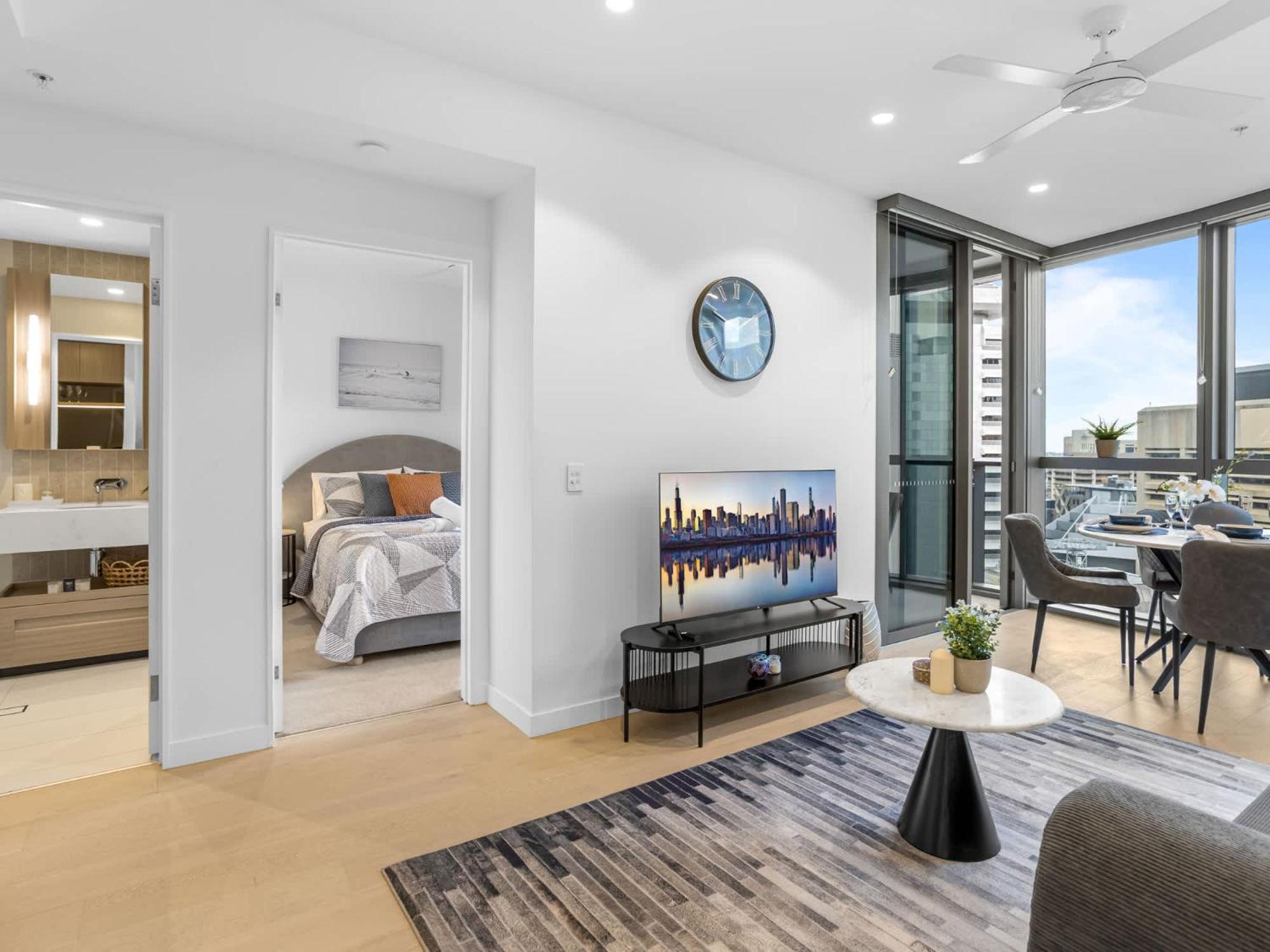 1br Retreat- & River Views Queen's Wharf Apartment Brisbane