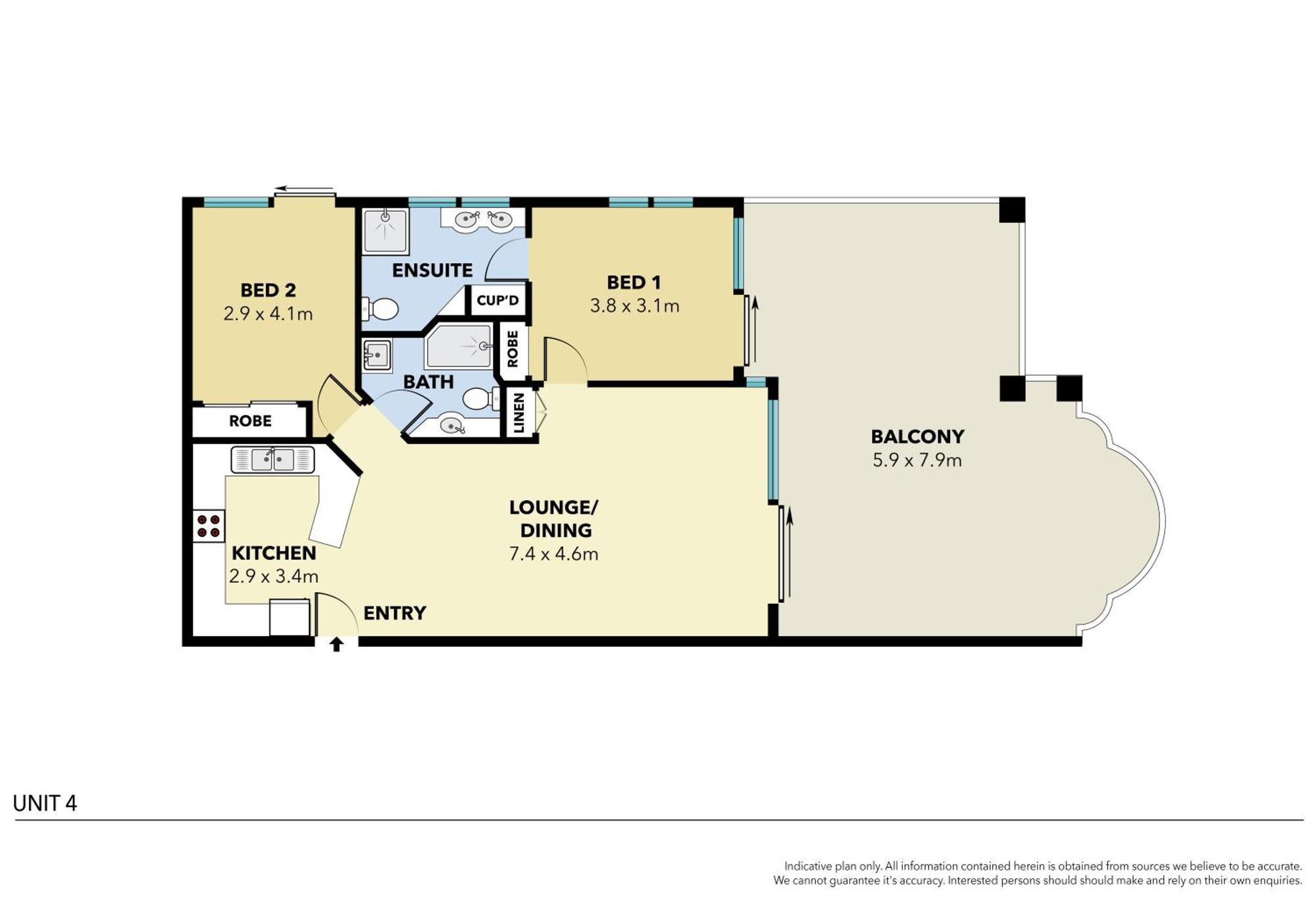 Apartment Southbank Garden 2bed, 2bath Brisbane