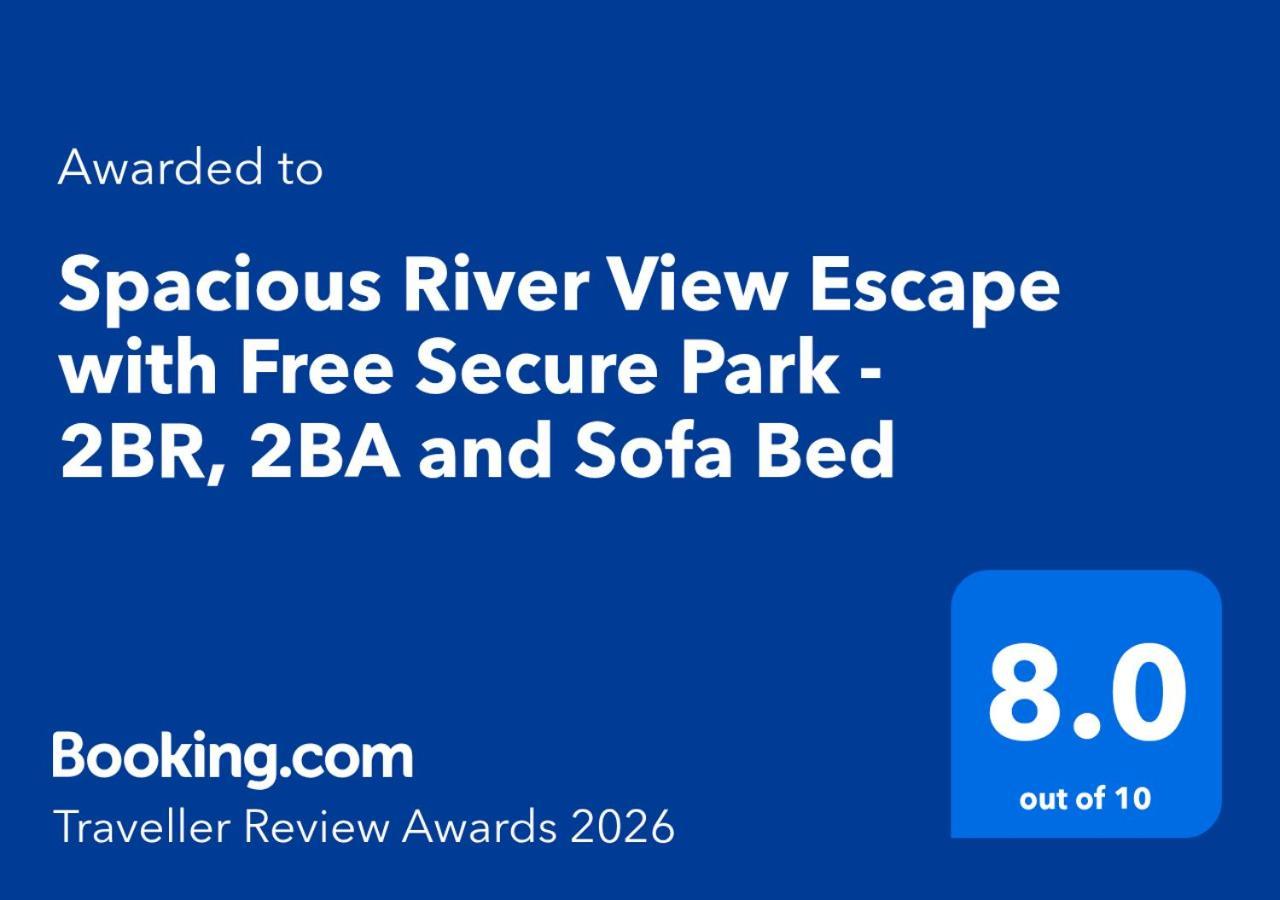 Spacious River View Escape With Free Secure Park - 2br, 2ba And Sofa Bed Apartment Brisbane