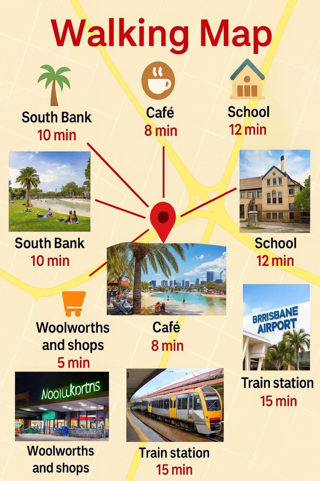 Stylish 2br Walk To South Bank & West End * Brisbane