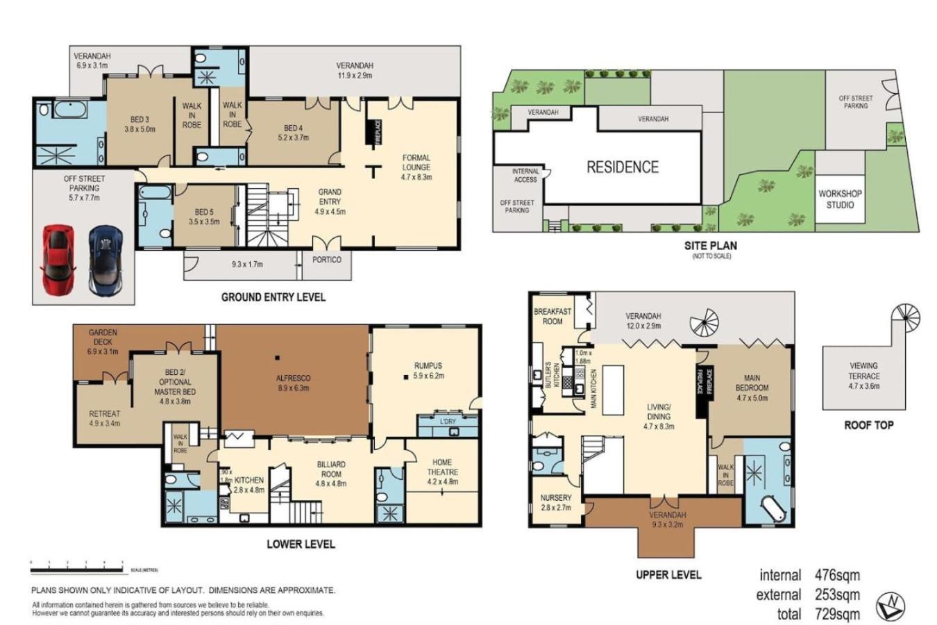 Holiday home 6mil Luxe Hilltop 6 Bedroom Heritage Mansion *