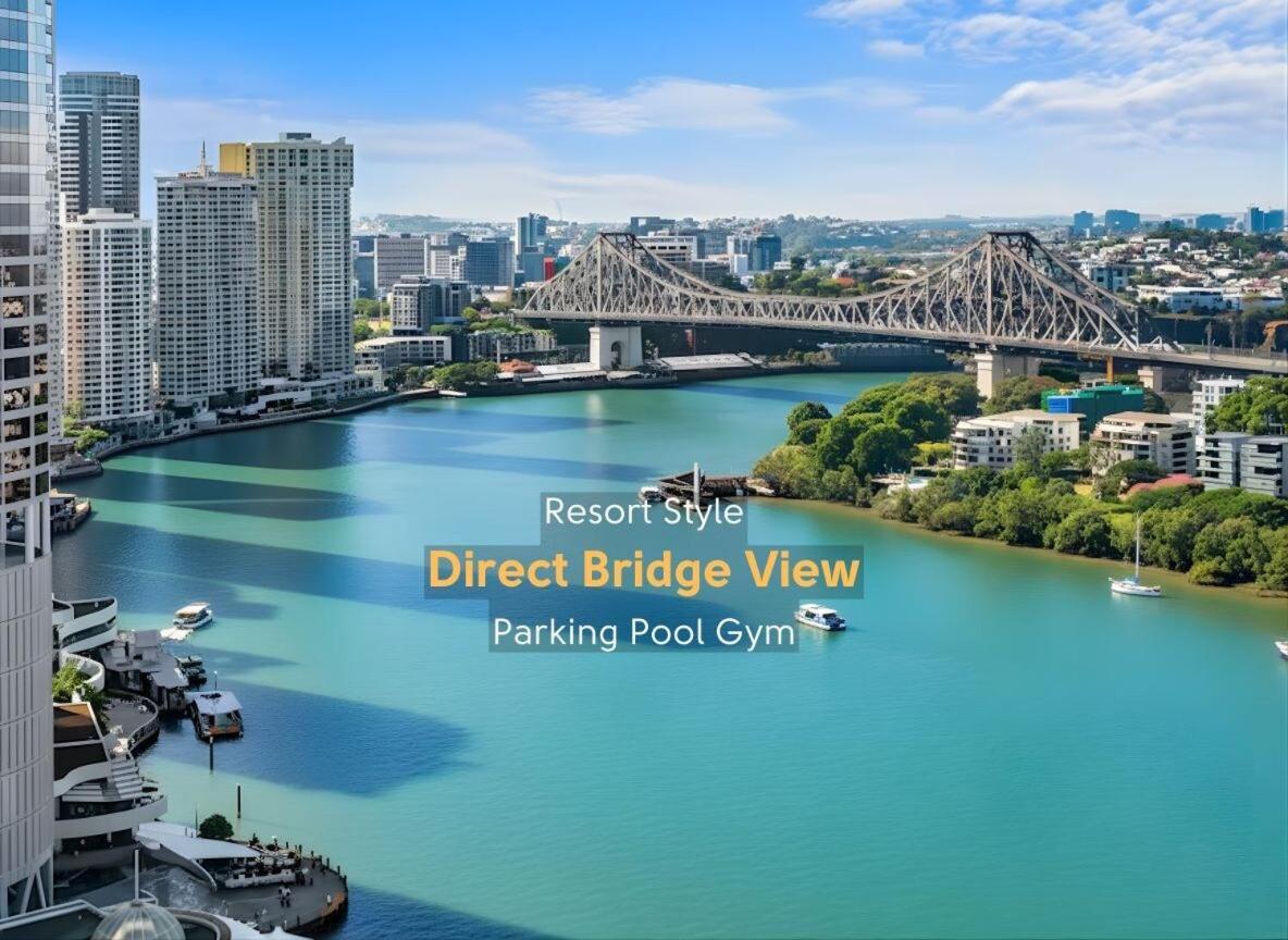 Direct Story Bridge Views - Sleeps 6 - Parking - Apartment Brisbane
