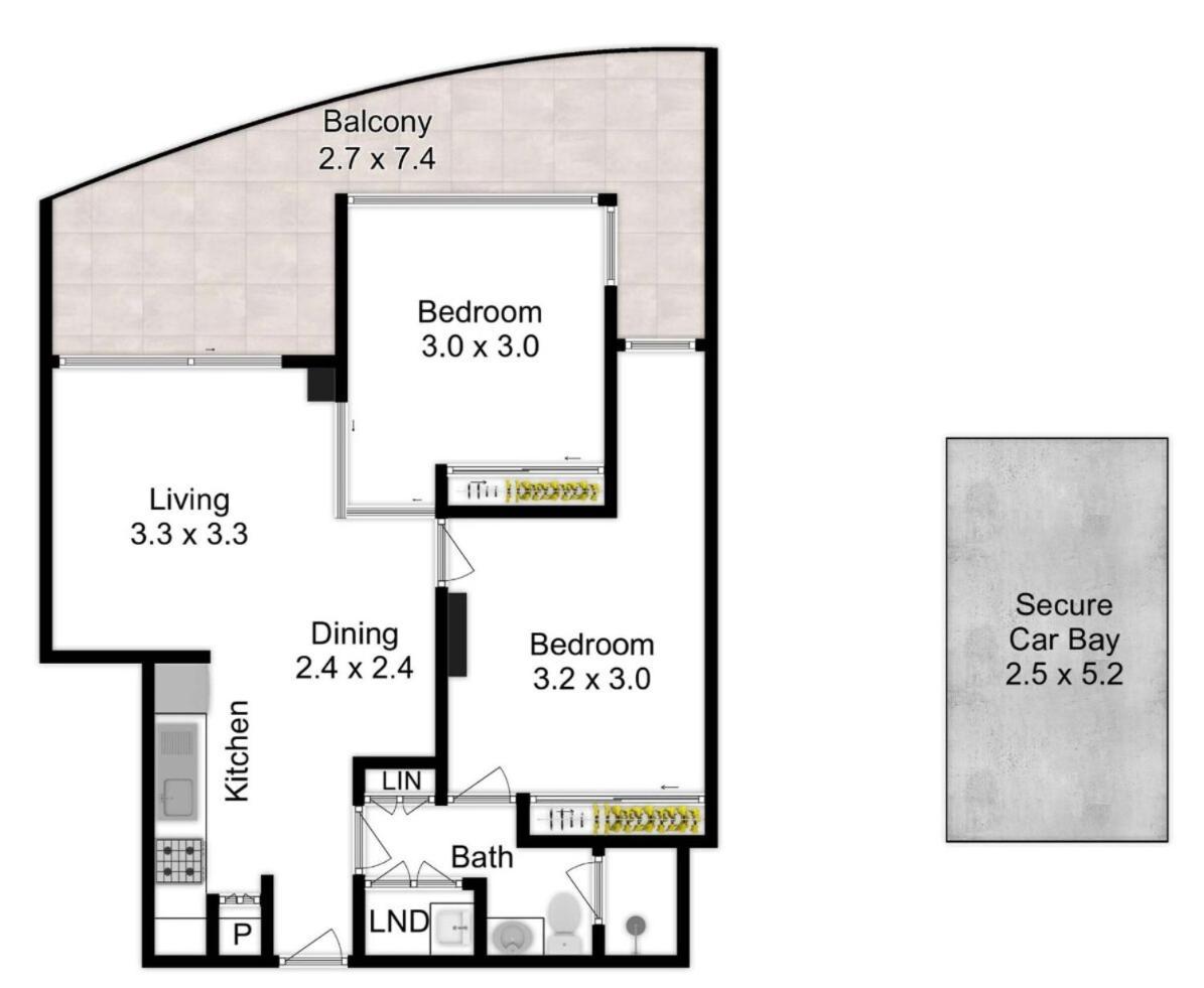 Direct Story Bridge Views - Sleeps 6 - Parking - * Brisbane