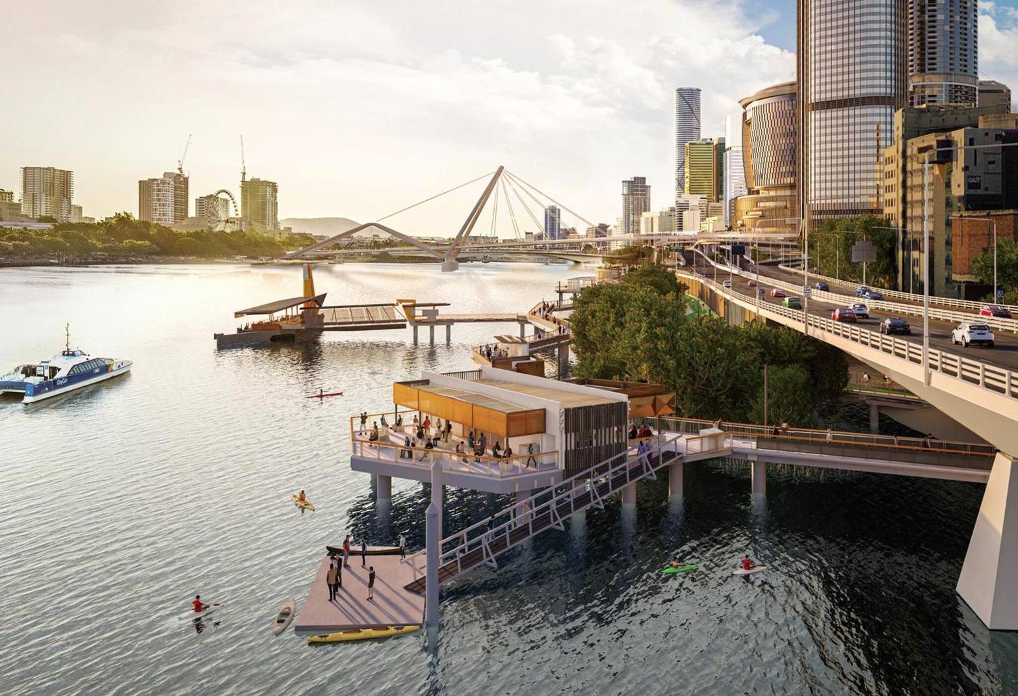 Bright & Calm Haven Queen Wharf Lv 17 - With Sky & Balcony Views * Brisbane