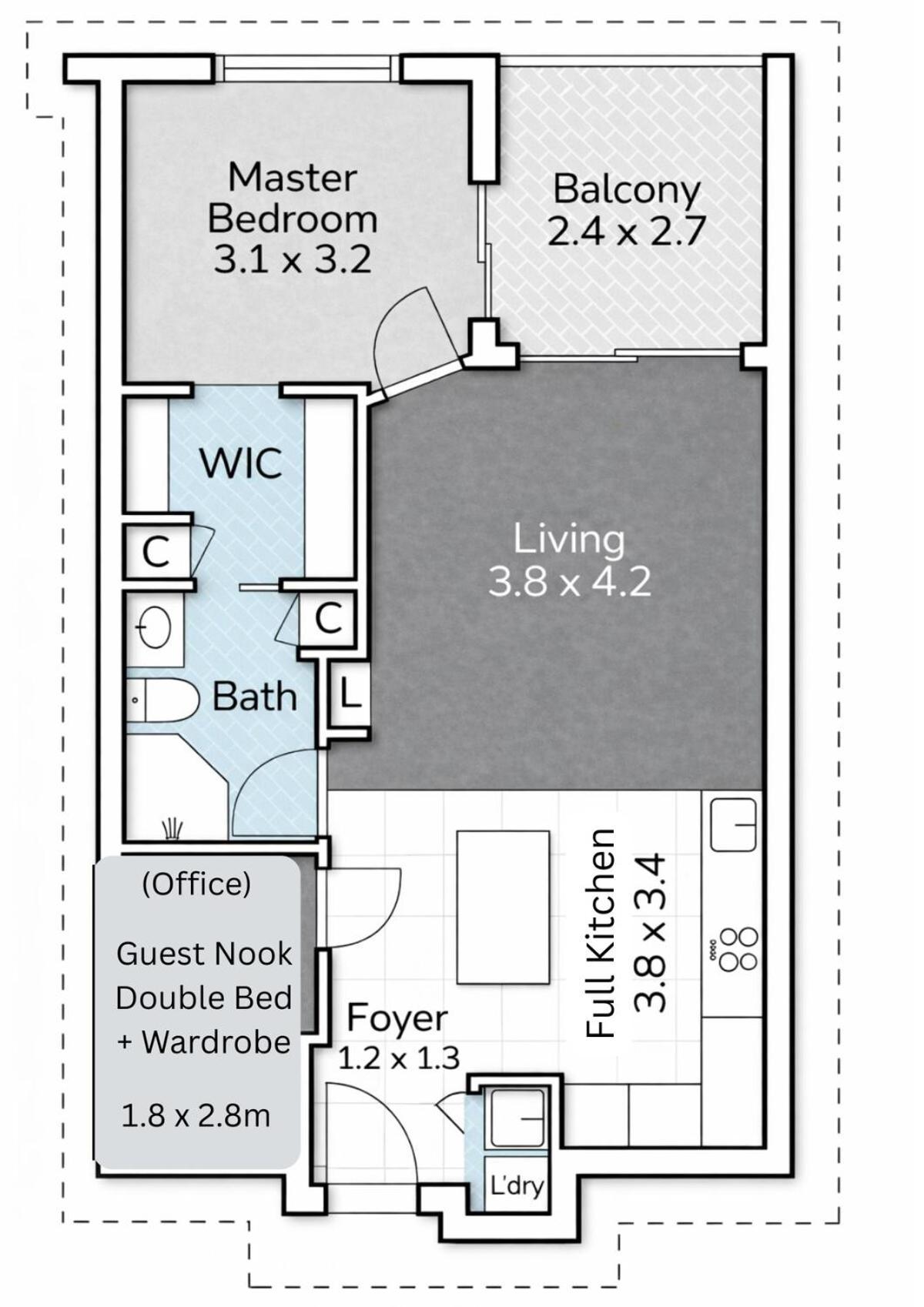 Apartment Exec Walk To Rna & King St, Pool, Gym, Parkng Brisbane