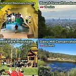 Holiday home Homy Spacious 4b2b W Parking Steps To Malls Dining Brisbane