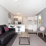 City Skyline View, Urban Retreat