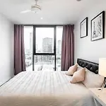 2Br, 1Ba Apt With Balcony,Pool,Gym,Sauna & Parking M24