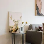 Tranquil River-view 2-bedroom High-rise