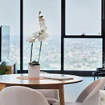 Skyline View High Floor 2br With Sofa Bed And Free Parking Apartment