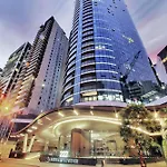 Skyline View High Floor 2br With Sofa Bed And Free Parking Apartment *