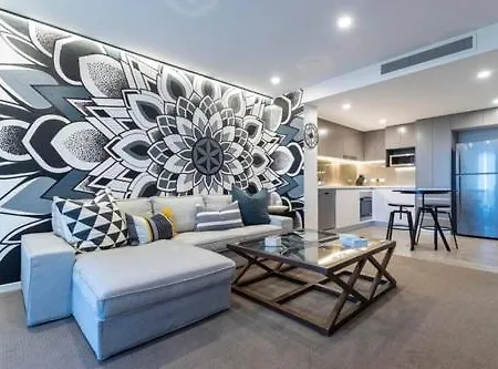 Apartment Inner 1 Bedroom With Rooftop Pool And Parking - Serain Residences *