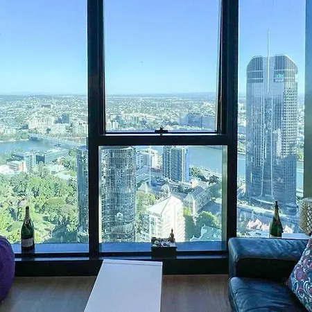 Apartment Executive River View 1 King Bed Cbd W Car Park Brisbane
