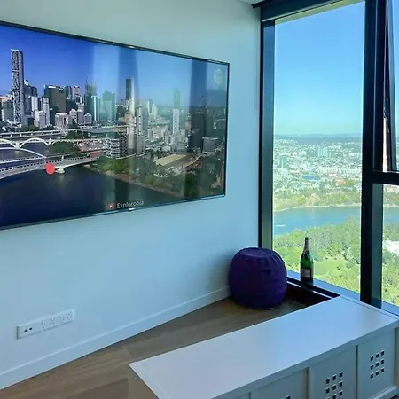 Executive River View 1 King Bed Cbd W Car Park * Brisbane