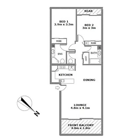 Boho Beauty ~ 2 Bed/2 Bath/1 Car ~ New Farm