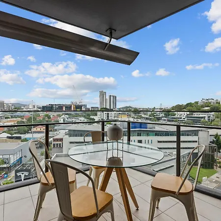 Apartment Cityscape 2-bed With Pool, Gym & Secure Parking Brisbane