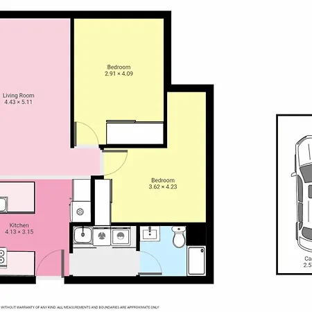 Apartment Newstead Haven Sleep 4 *