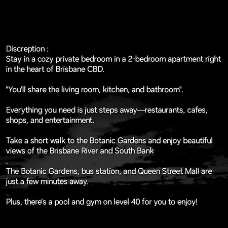 Private In Shared In Brisbane