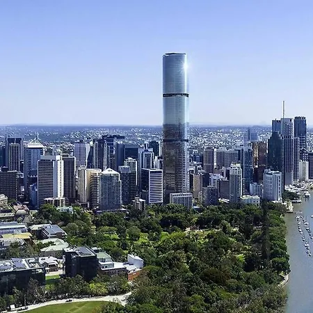 Cozy 1b Skytower Escape-pool And Gym C3 Brisbane