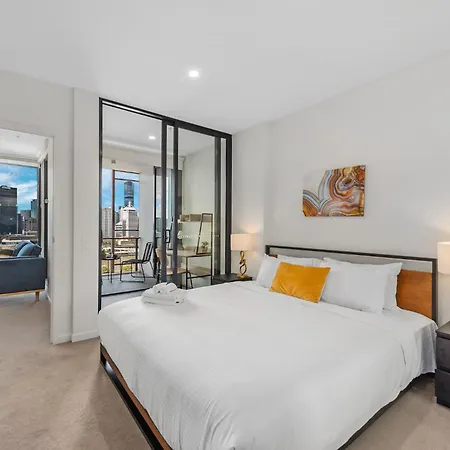 Apartment Stylish And Location With King Bed, Pool, Gym Brisbane