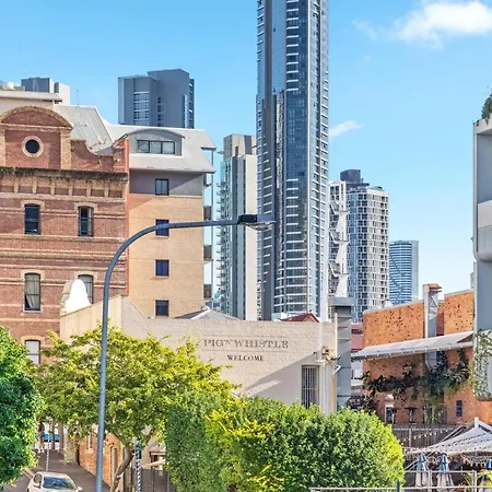 Apartment Artful Abode 1bed-1bath-1car - 5 Mins To Cbd Brisbane