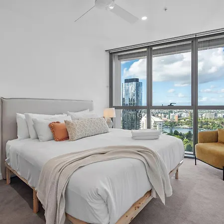 Queens Wharf - Sunny 1br With Views, King Bed And Pool * Brisbane