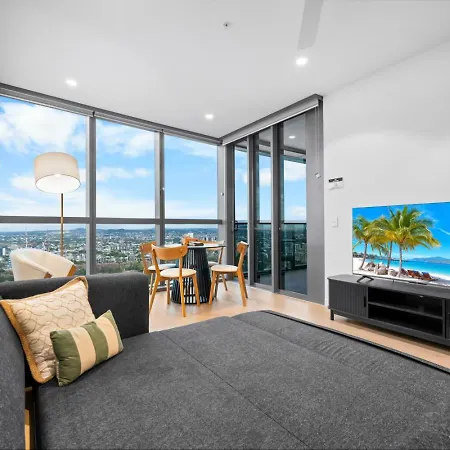 The Hikari - Brand New Riverview 1br With Sofa Bed At Queens Wharf With Pool And Gym Apartment *