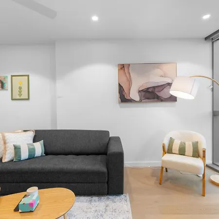 The Hikari - Brand New Riverview 1br With Sofa Bed At Queens Wharf With Pool And Gym *