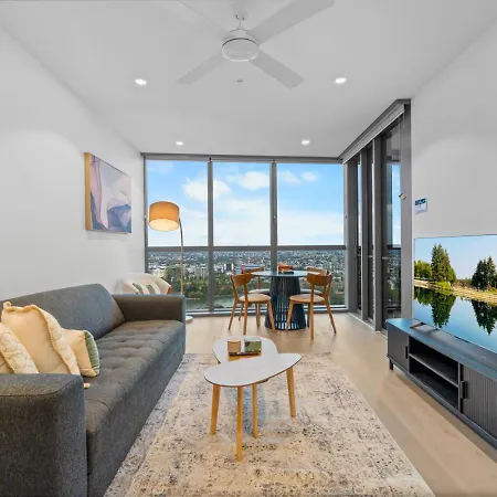 The Hikari - Brand New Riverview 1br With Sofa Bed At Queens Wharf With Pool And Gym Apartment *