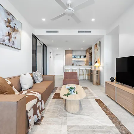 Queens Wharf - Luxe 3br With Stunning View & Parking Brisbane