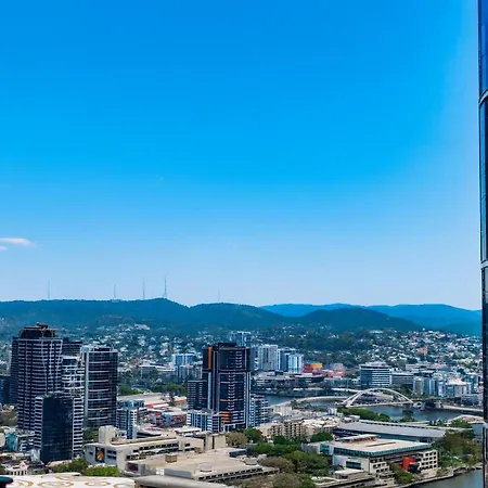 2bedroom Gleaming Riverfront - View Free Carpark Brisbane