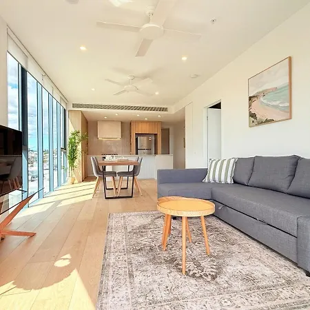 Apartment View Retreat 2br 2ba Sofa Bed Free Parking Brisbane