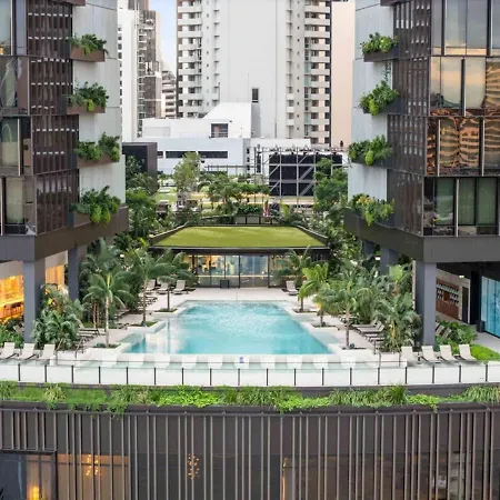 The Skyline - Brand New Queens Wharf Japandi 2br With Pool And Gym Brisbane