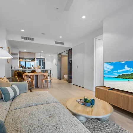 Apartment The Skyline - Brand New Queens Wharf Japandi 2br With Pool And Gym Brisbane
