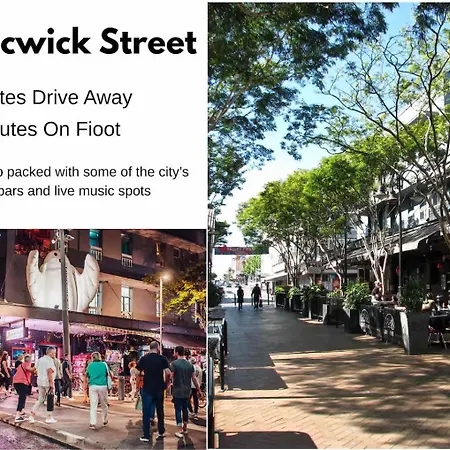 Apartment Premium 2br Valley Parking Free Brisbane