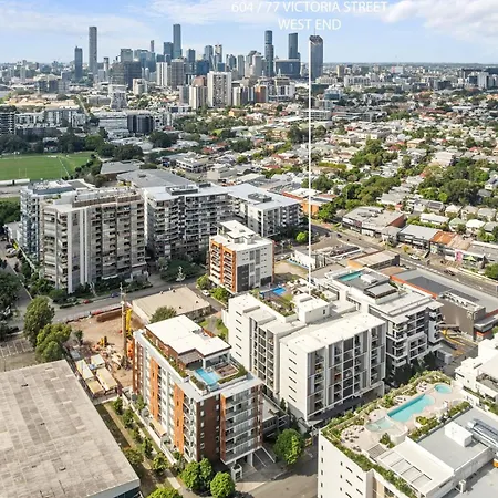Apartment Stylish West End With Rooftop Pool & Bbq *