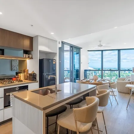 Bohemian 1br In Queens Wharf - Level 21 With And Skyline Views Apartment *