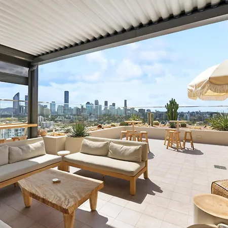 Apartment Sleek 1-Bed With Rooftop Pool & Amazing City Views Brisbane