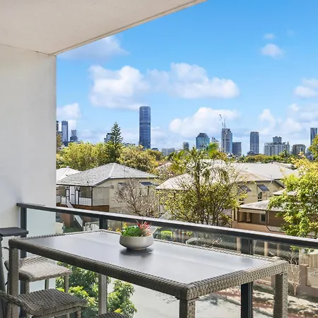 Apartment Sleek 1-Bed With Rooftop Pool & Amazing City Views Brisbane