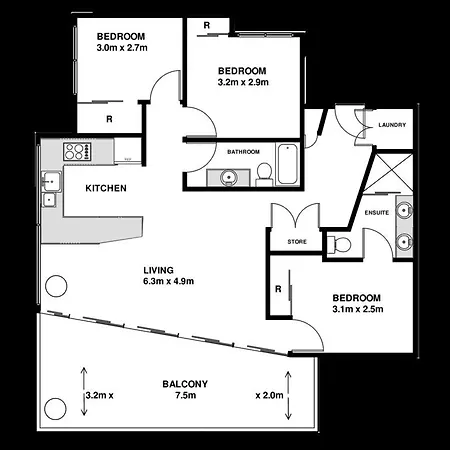 The Princess Of Bulimba - Executive 3Br Bulimba Apartment With Large Balcony Next To Oxford St