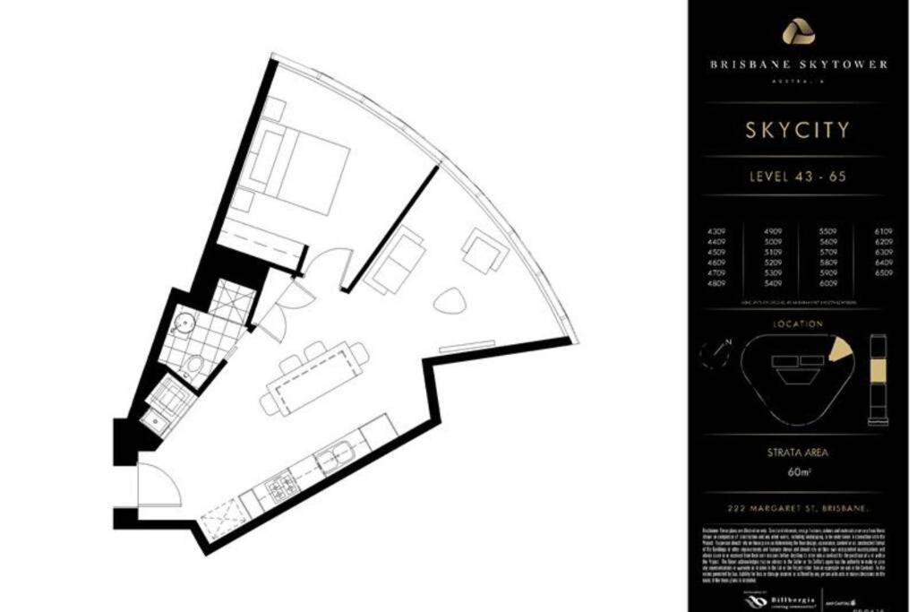 Lvl 57 Skytower Breathtaking Views Cbd Wifi Carpark By Stylish Brisbane