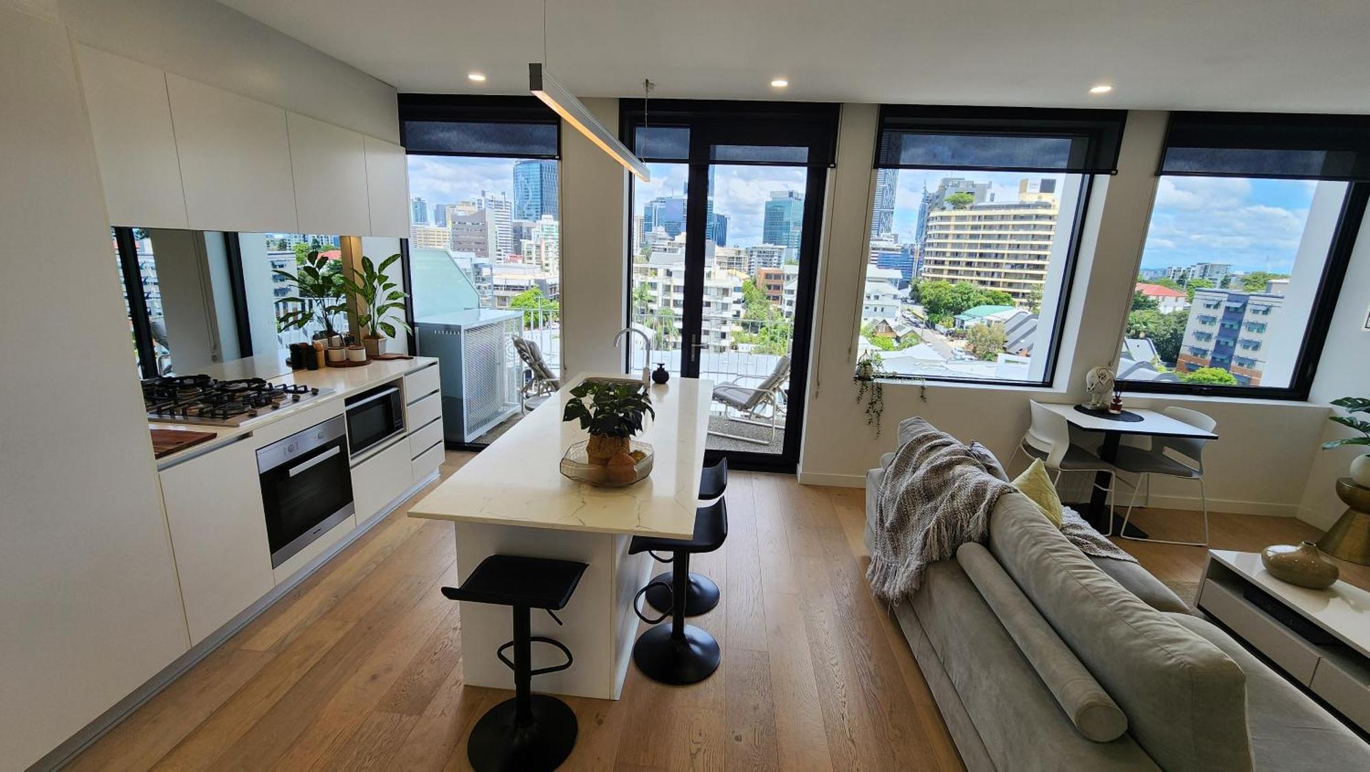 Lux View - Free Parking Apartment Brisbane