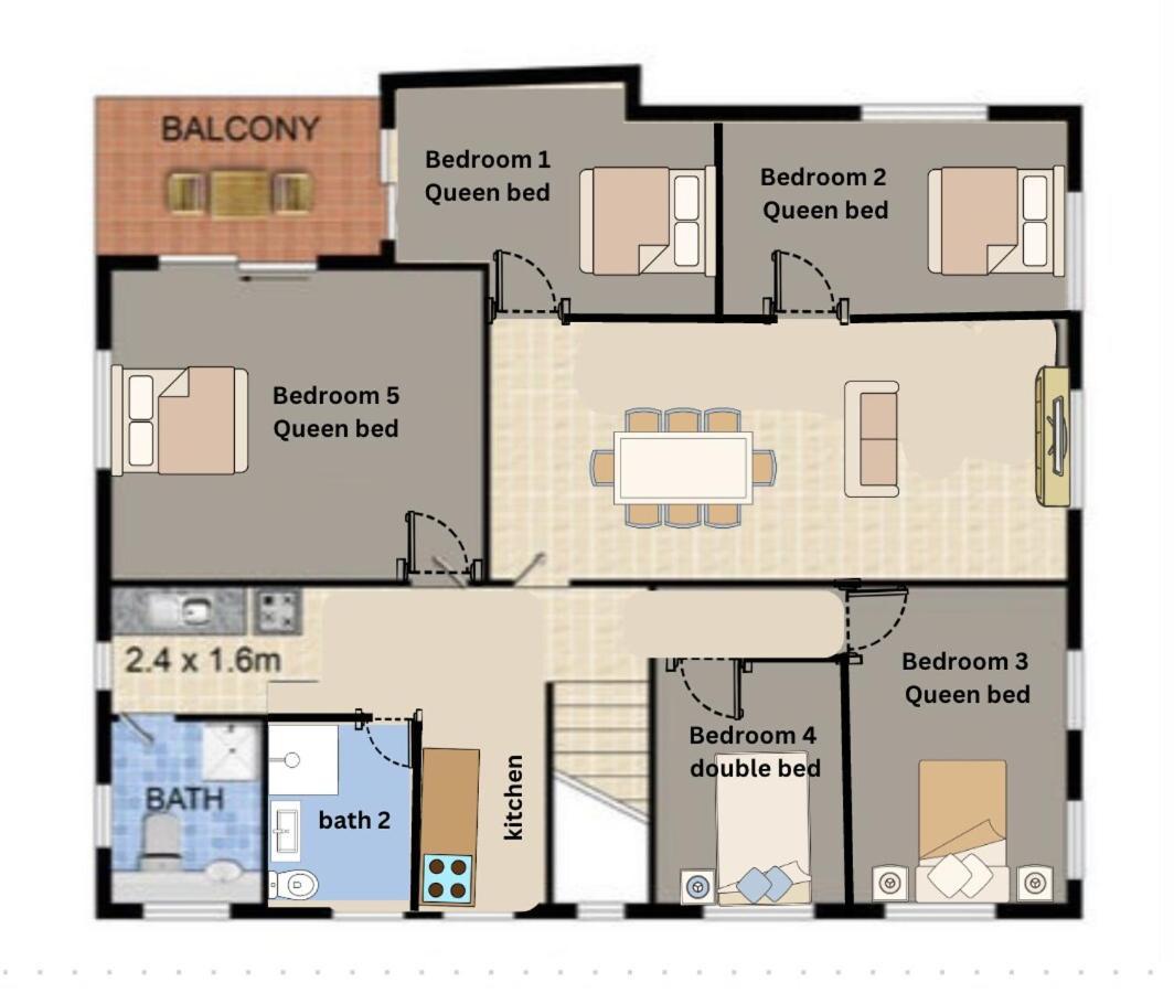 Apartment Once A Florist, Now Your Unique 5-bedroom In