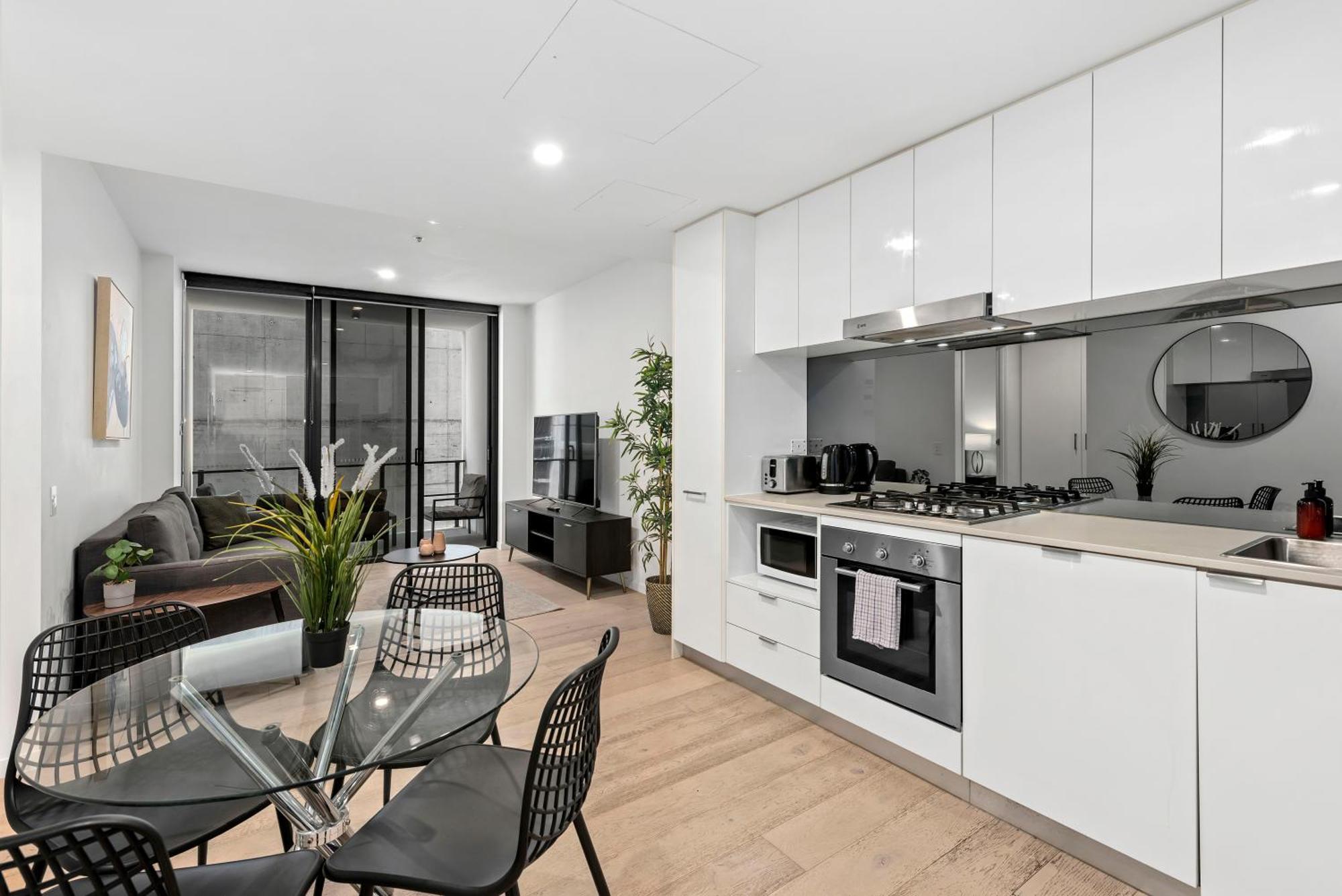 Apartment Stylish With King Bed, Gym, Pool Brisbane