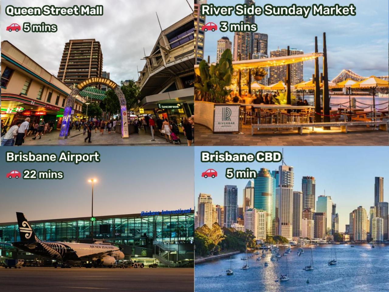 Apartment Sky Living & River Views In Queens Wharf Residences Brisbane