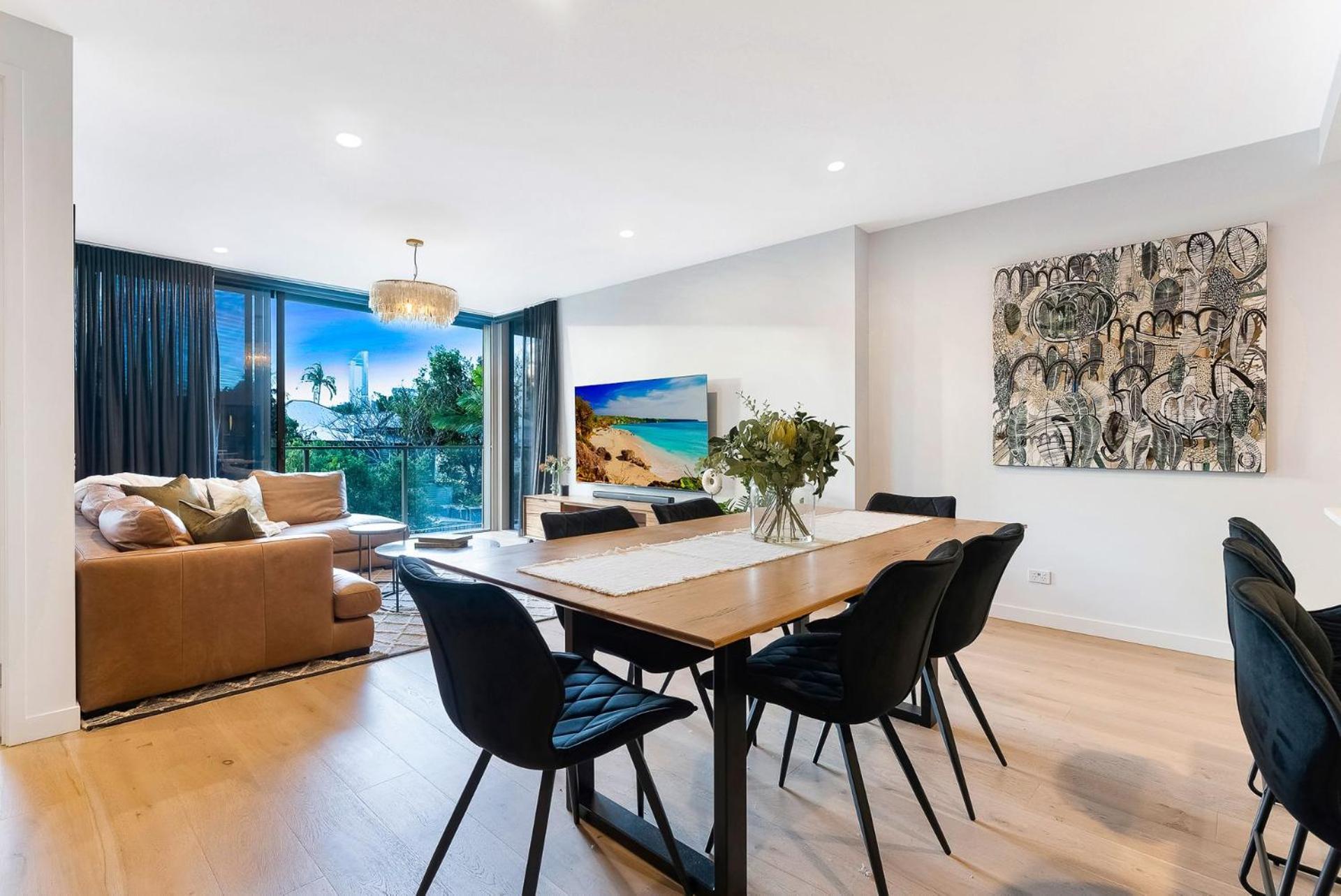 The Sinclair - Luxury Near The Gabba With Rooftop Pool, 3 Bedrooms & Views Apartment *