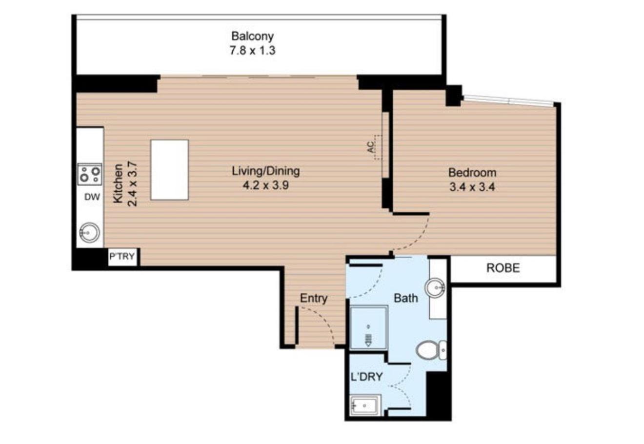 Centre Cbd - Pool Gym - Water View - Sleep 4 Apartment *