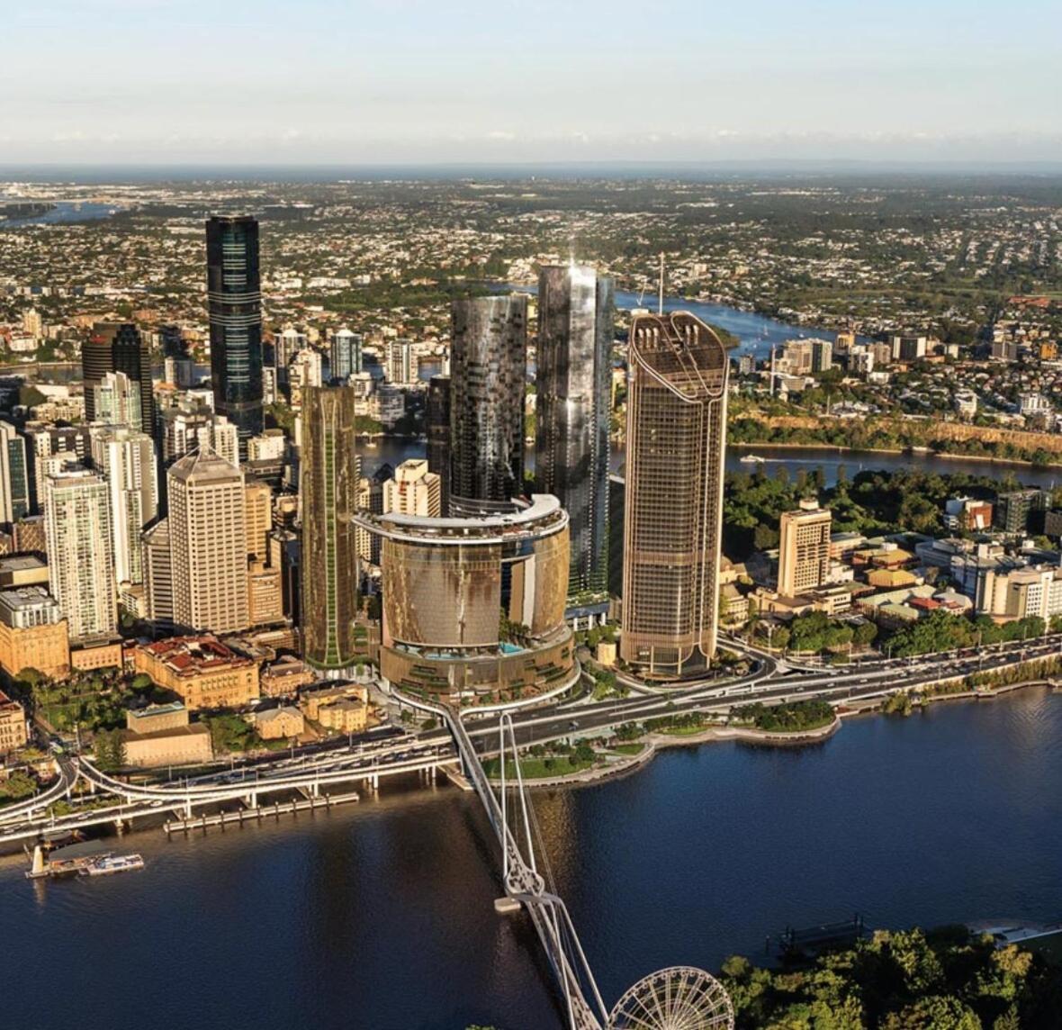 Apartment Luxury Waterview 2b2b Wt High Floor In Qw Brisbane