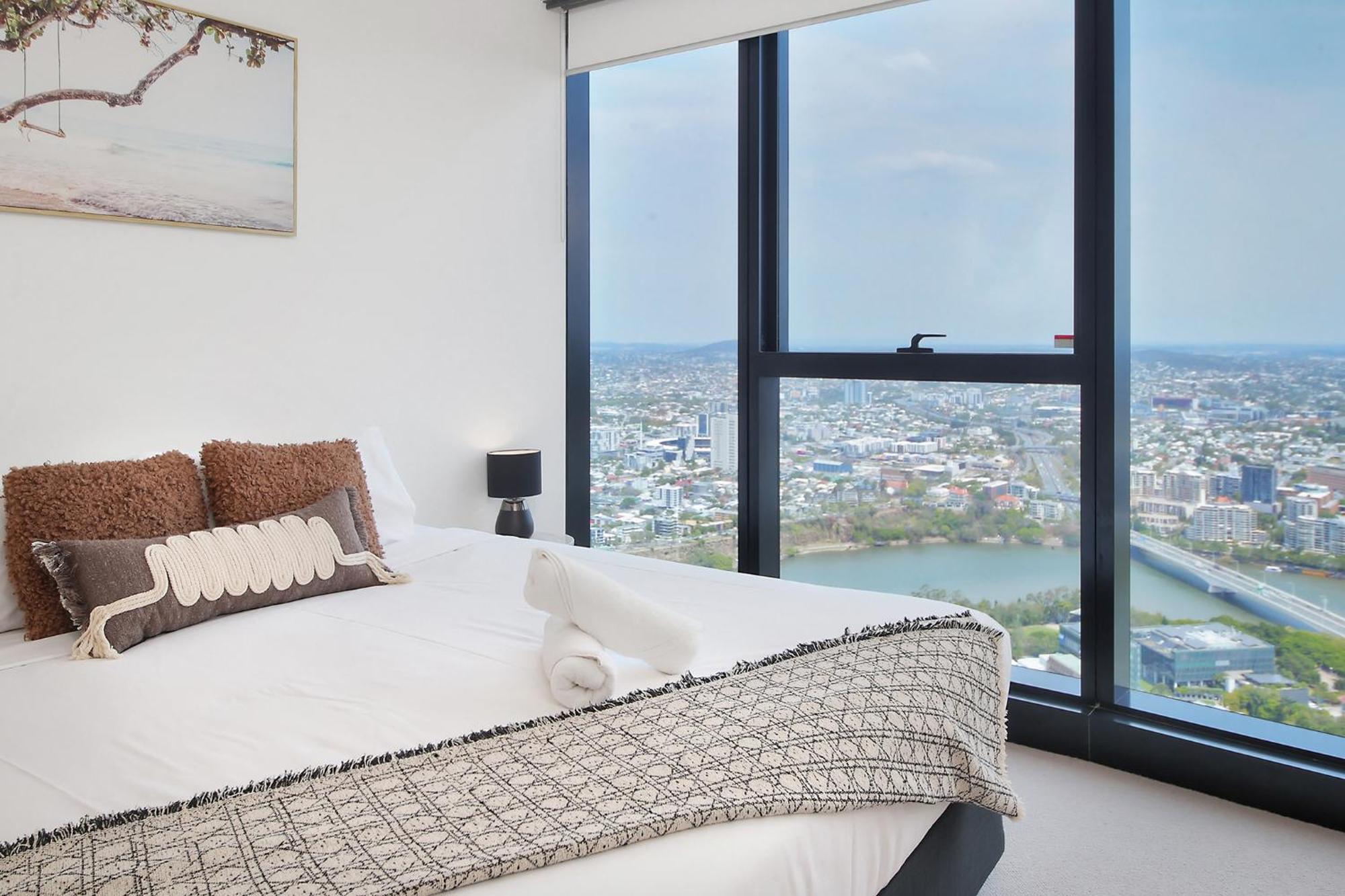 Apartment Skyline View High Floor 2br With Sofa Bed And Free Parking