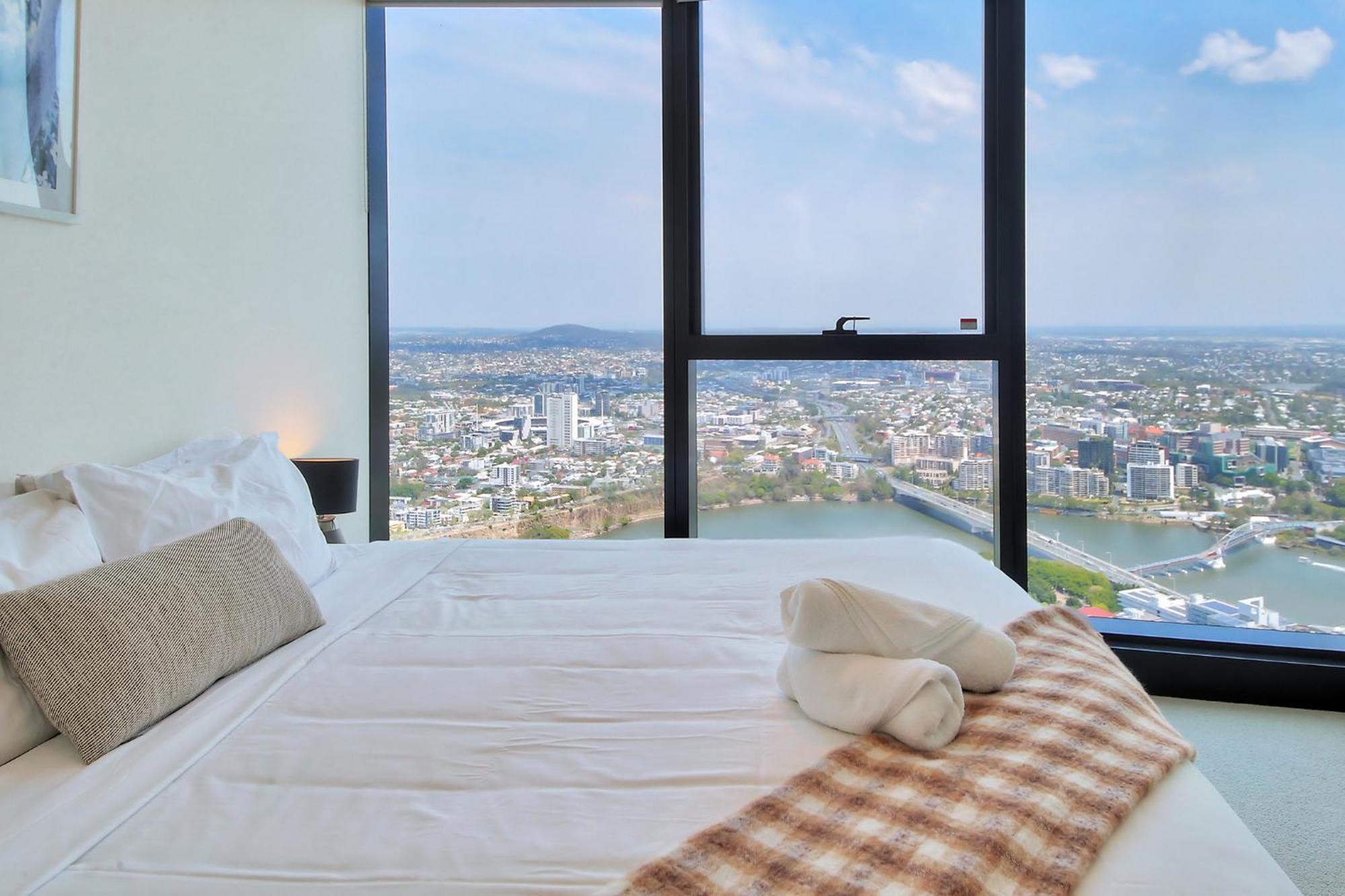 Apartment Skyline View High Floor 2br With Sofa Bed And Free Parking